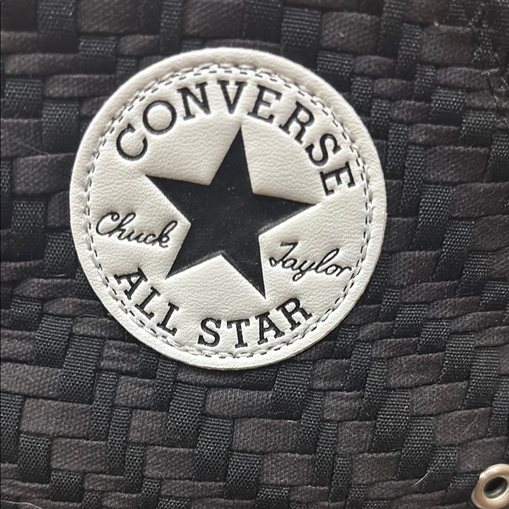 Converse All Star Black High Tops - Picture 3 of 6
